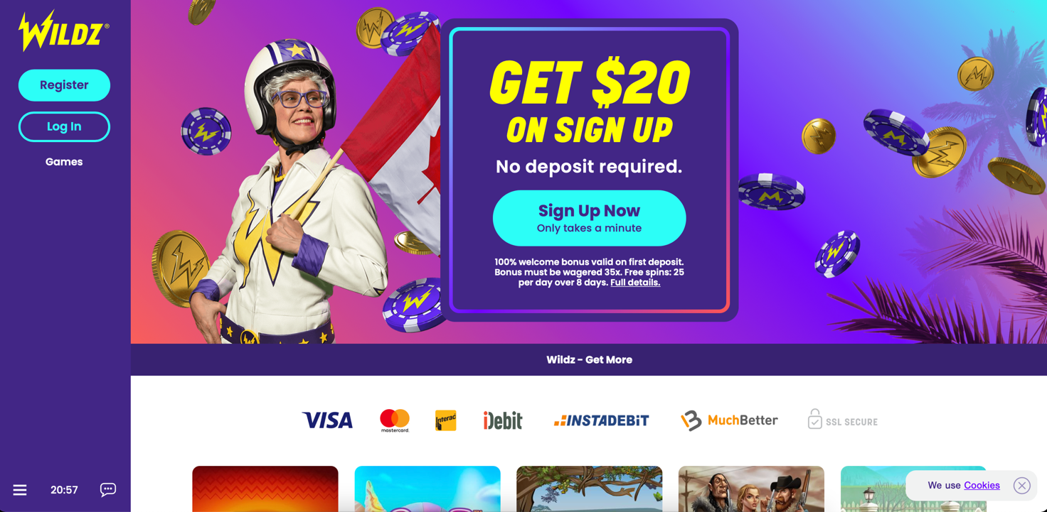 Wildz casino anmeldelse